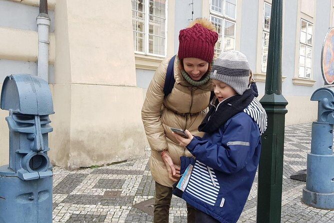 Private Lesser Town tour - Historical Treasure Hunt - Price and Value: $29.81 for an Interactive Walking Plan