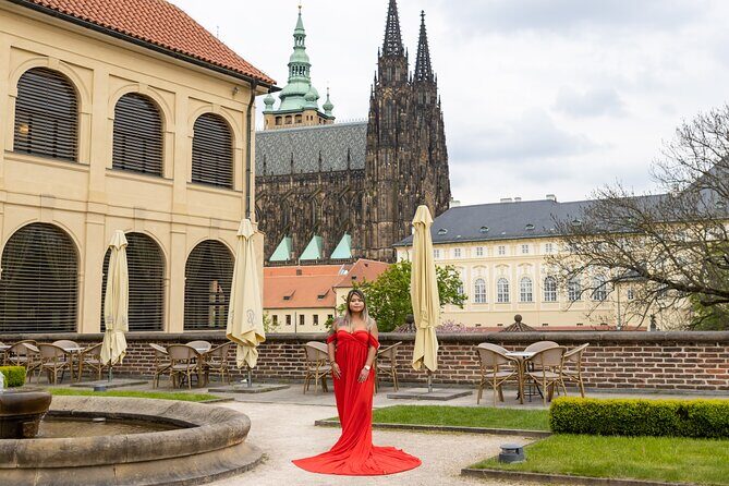 Private Photoshoot Tour in Prague - Karlova Street: narrow lanes, quick angles, and a building only 2.38 m wide