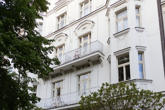 Private Prague Art Nouveau and Cubism Walking Tour - Hybernska 10 and Hotel Central: early Art Nouveau experiments