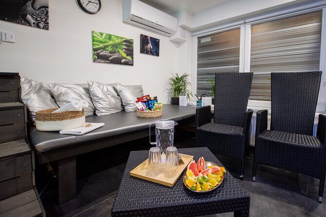 Private Spa with Jacuzzi and Sauna - BLACK ZONE - How the private spa session actually plays out