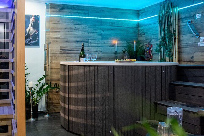 Private Spa with Jacuzzi and Sauna - BLACK ZONE - Paying attention to the minibar rule (so you don’t get surprised)