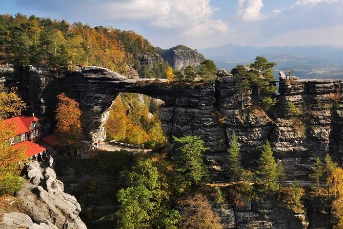 Private Tour to Czech-Saxon Switzerland National Park - Pravčická brána and Sokoli hnízdo: the sandstone gate moment