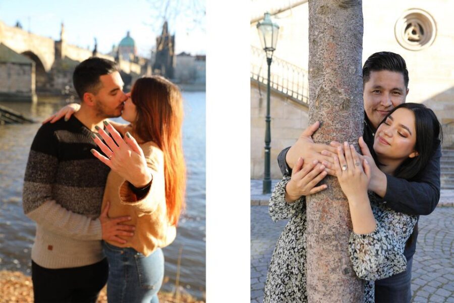 Professional photoshoot at Charles Bridge & Kampa island - Charles Bridge and Kampa: why this setup works