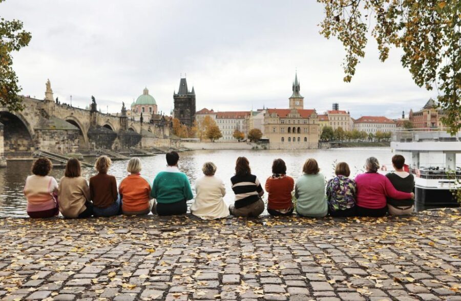 Professional photoshoot at Charles Bridge & Kampa island - Kampa Island around Na Kampě Square and the river quays