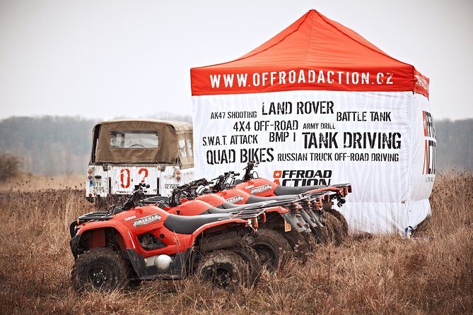 Quad ride adventure Prague - Language and Friendly Service: English and More