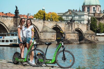 Rent your E-Scooter Hugo Bike in Prague! - Road Act Scooter Rules: How You Move Like a Bike, Then Walk