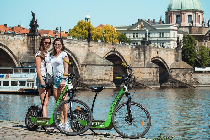 Rent your E-Scooter Hugo Bike in Prague! - Road Act Scooter Rules: How You Move Like a Bike, Then Walk