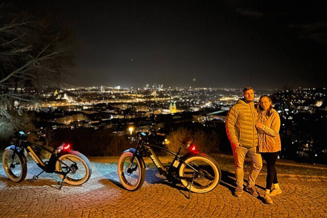 Retro Style E-Bike Night Tour in Prague - Live Guided - Starting at Štěpánská 55: how the night ride really begins