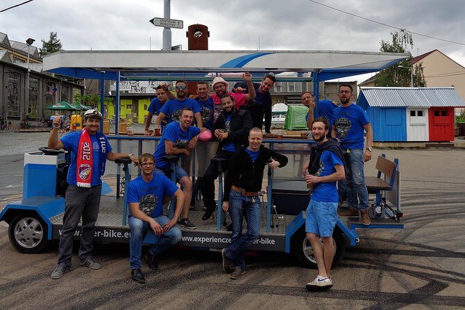 Sightseeing Tour in the Czech Republic: Beer Bike in Pilsen - A One-and-a-Half-Hour Beer Bike Route Through Pilsen