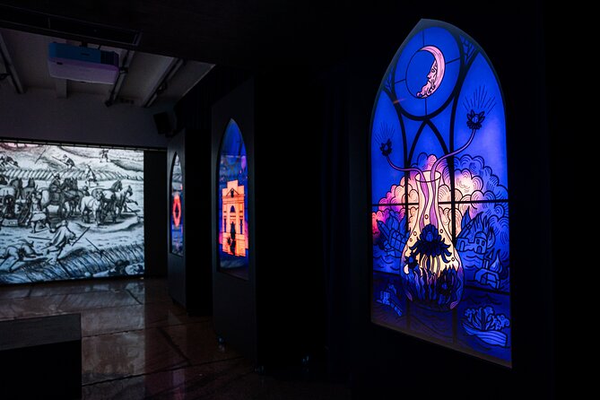 Spiritual Prague: An Exhibition - After the show: using the elevator viewpoint to see the city