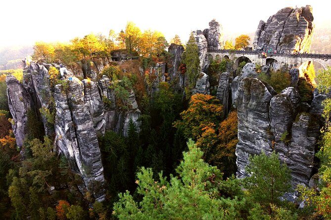Terezin & Bohemian Switzerland from Prague: Bastei, Narnia & Café - Bastei Bridge in Saxon Switzerland: A Scenic Win, But Timing Matters