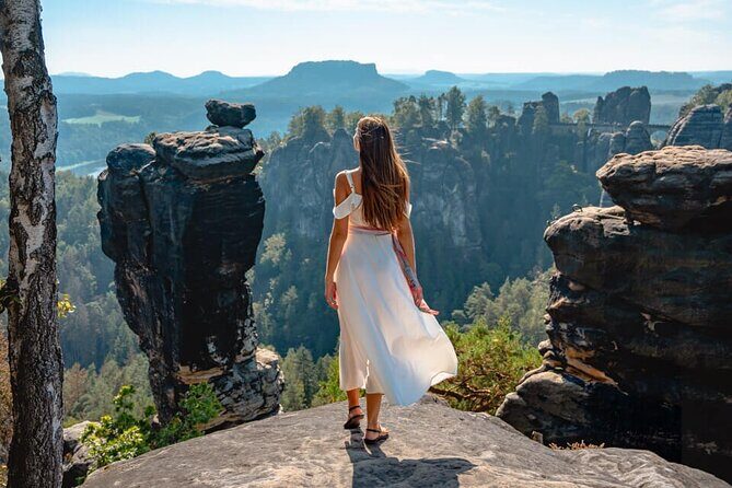 The Best of Bohemian and Saxon Switzerland Day Trip from Prague - First Stop: Bastei Bridge and the Elbe Canyon at 190 Meters