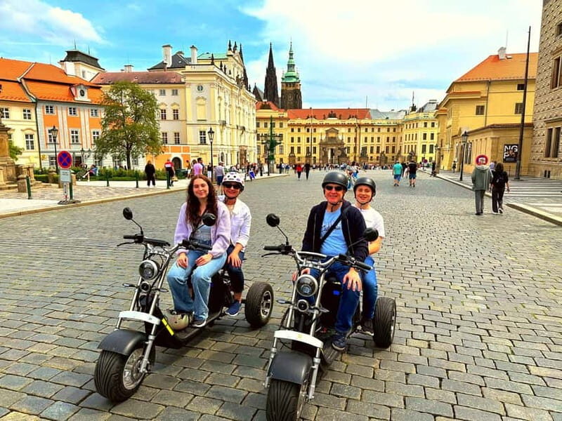The best Trike Bike Prague city tour - From Maltézské náměstí to Trike Confidence: how the tour starts