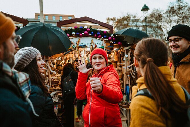 Tour 3 Magical Prague Markets with Locals, Christmas Goodies incl - Tylovo náměstí Christmas market: the small finale with the warm drink
