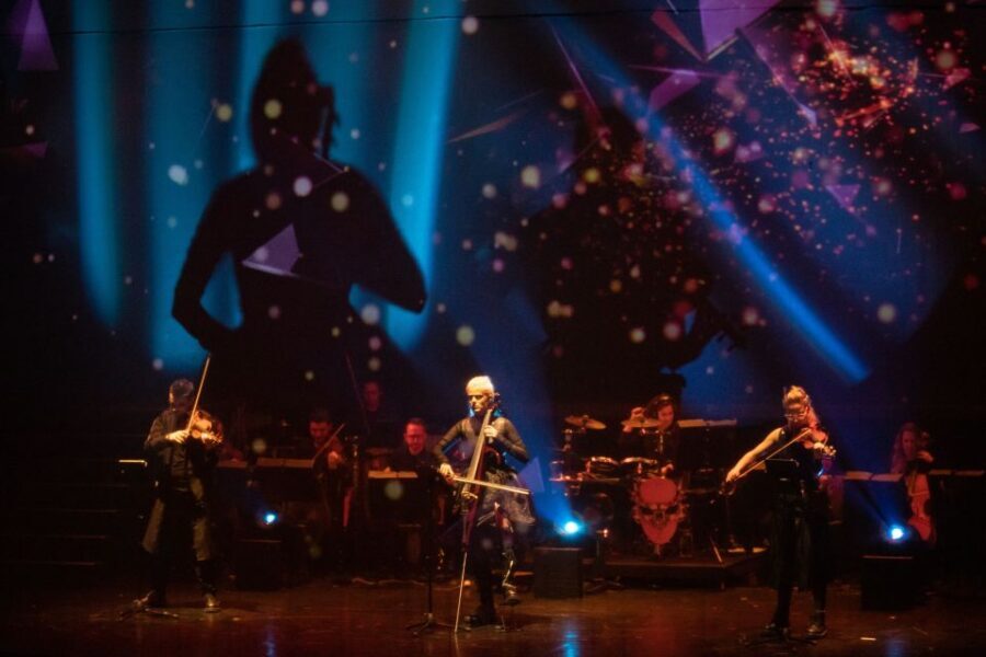 Vivaldianno The Show in Theatre Hybernia - Inside the 3D experience: projections, Venice mood, and full-auditorium effects