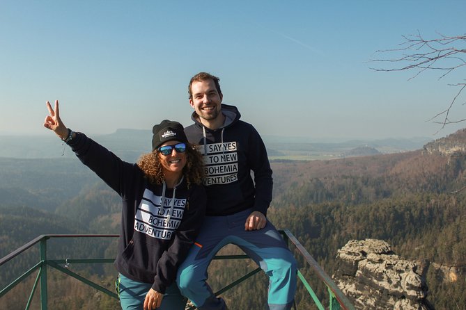 Winter Fairytale The BEST of Bohemian & Saxon Switzerland Hiking Tour - Price and value: $199.55 for transport, park access, and warm meals